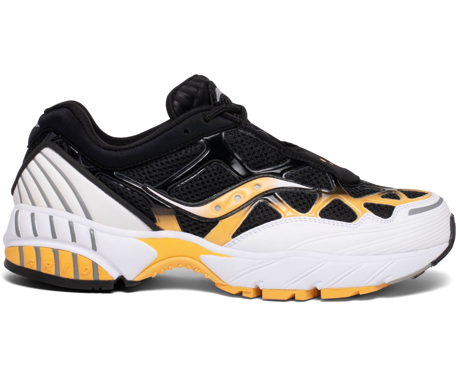 Saucony Grid Web Women\'s Originals White / Black / Yellow | AU 003EBCX